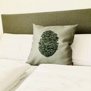 Detailaufnahme Polster im Appartement