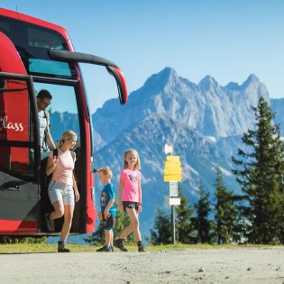 Kostenloser Wanderbus auf den Roßbrand © TVB Radstadt_Markus Rohrbacher