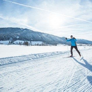 Langlaufen im Winterurlaub in Radstadt © TVB Radstadt_Markus Rohrbacher