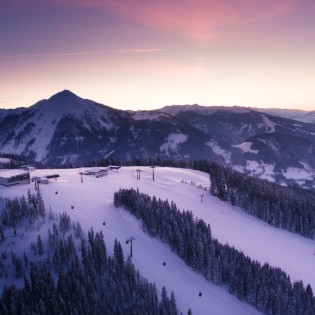 Sonnenuntergang im Skigebiet Radstadt-Altenmarkt © TVB Radstadt_Markus Rohrbacher