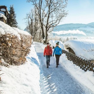 Winterwanderung um die historische Stadtmauer in Radstad © TVB Radstadt_Markus Rohrbacher
