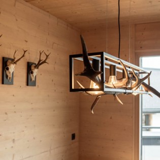 Detailansicht Lampe in der Kombilodge