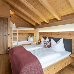 Schlafzimmer 3 in der Lodge in Radstadt