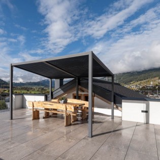 Sonnenterrasse im Chalet in Radstadt