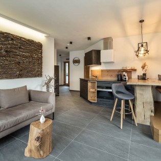 Wohnbereich Lodge Erika in Radstadt